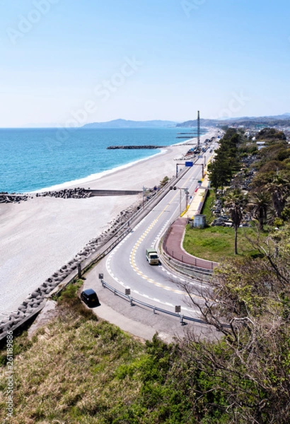 Fototapeta 桂浜花街道