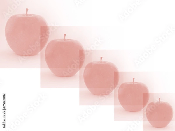 Obraz Apples background