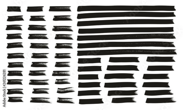 Obraz Tagging Marker Medium Lines High Detail Abstract Vector Background Set 102