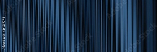 Fototapeta Curtain art blue website canvas textile pattern