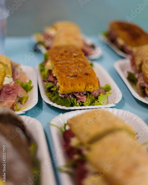 Obraz grilled sandwhich