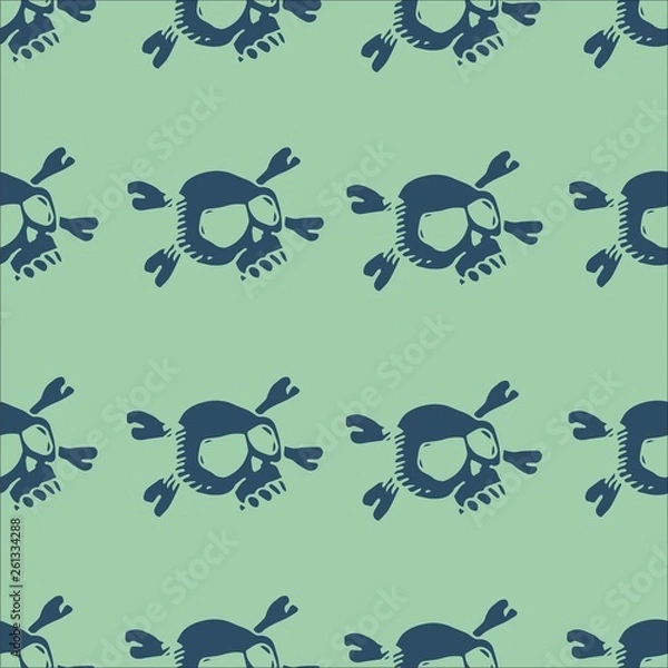 Obraz skull and Bones