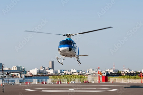 Fototapeta ヘリコプター
