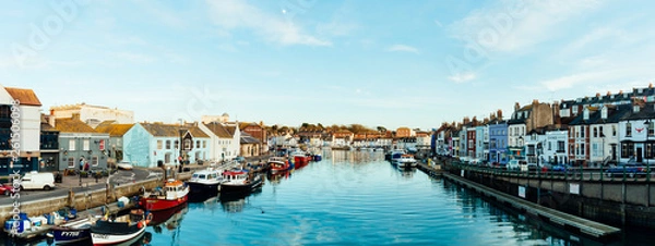 Obraz Weymouth Harbour at Night
