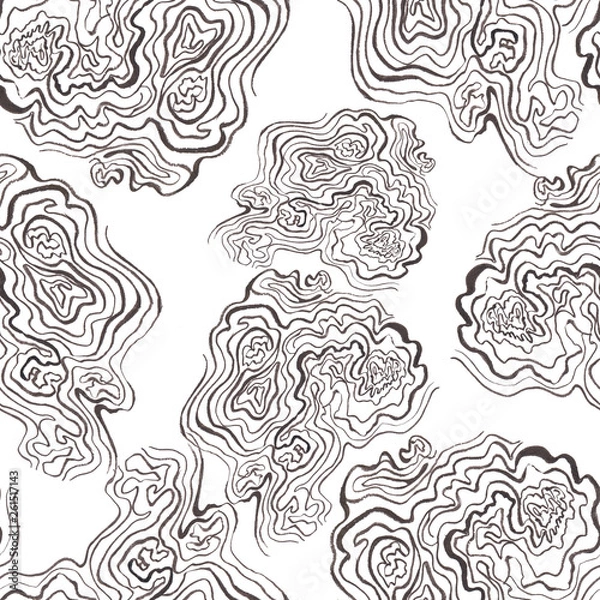 Obraz relief liner pattern