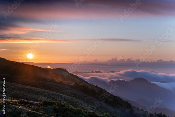 Fototapeta Above the clouds