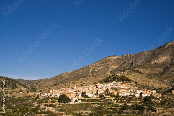 Fototapeta view of sella,spain