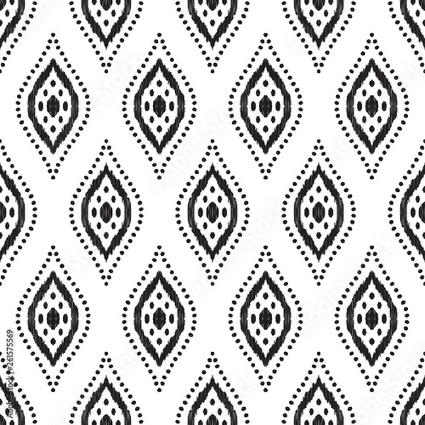Obraz Tribal seamless background.