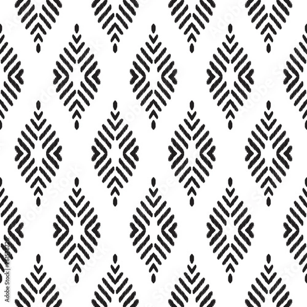 Obraz Tribal seamless background.