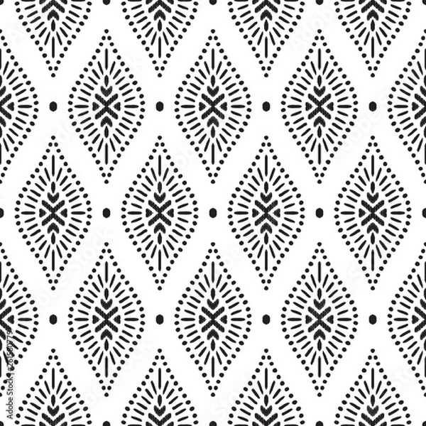 Obraz Tribal seamless background.