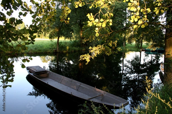 Obraz lago em spreewald