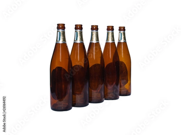 Fototapeta Beer bottles