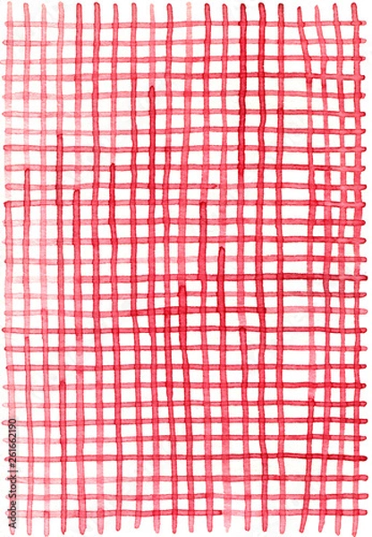 Obraz 模様を描いた水彩画