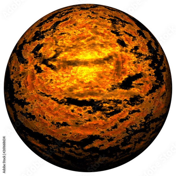 Obraz 3D Bild Kugel Textur