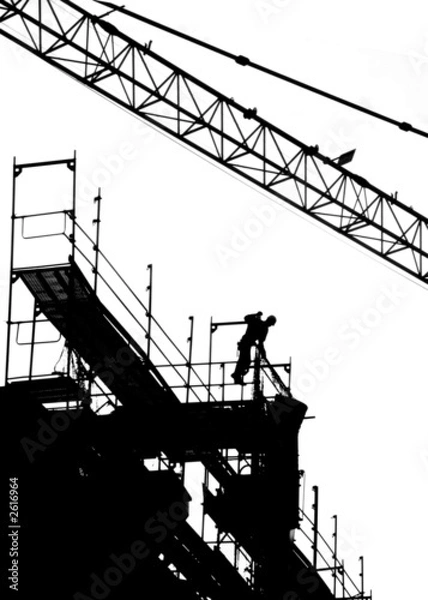 Fototapeta bauarbeiter