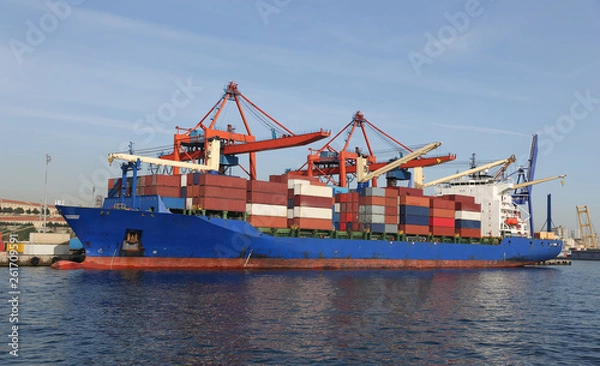 Obraz Container Ship in port