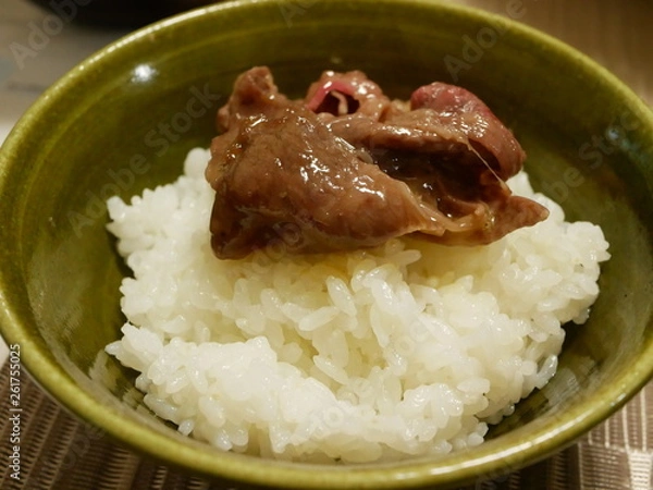 Obraz 牛肉　ご飯