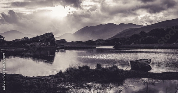 Obraz the lonely boat