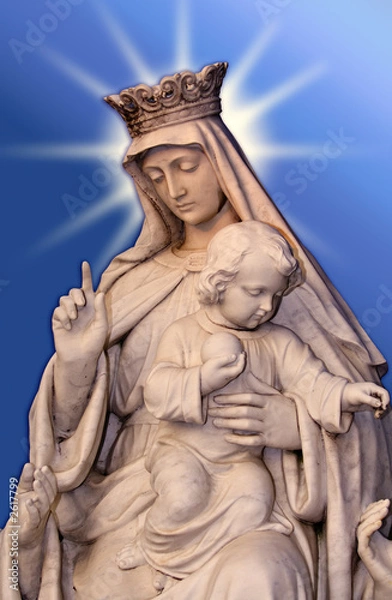 Obraz virgin and child