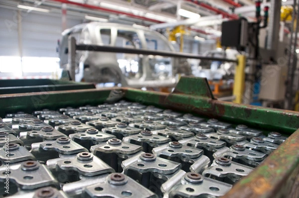 Fototapeta Automotive industry manufacture