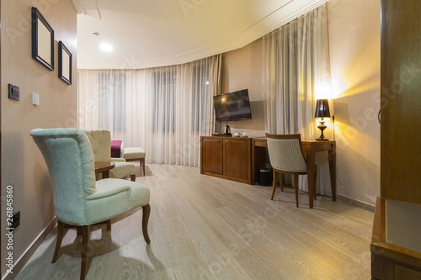 Obraz Hotel room interior