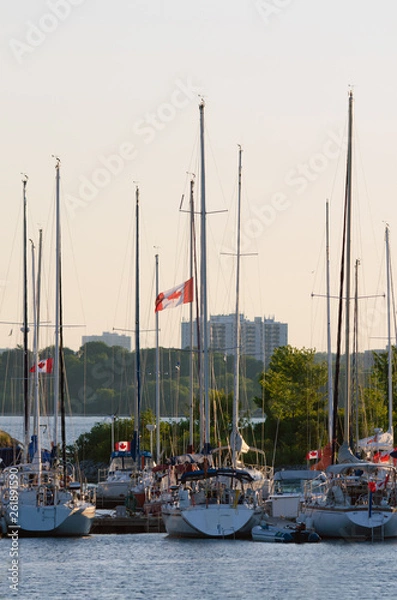 Obraz Yachts and boats