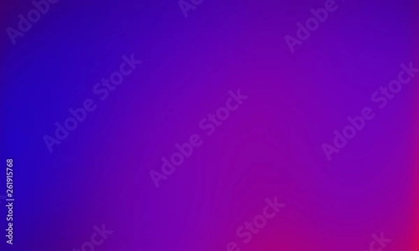 Obraz gradient ombre color blend abstract background - Illustration