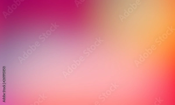Obraz gradient ombre color blend abstract background - Illustration