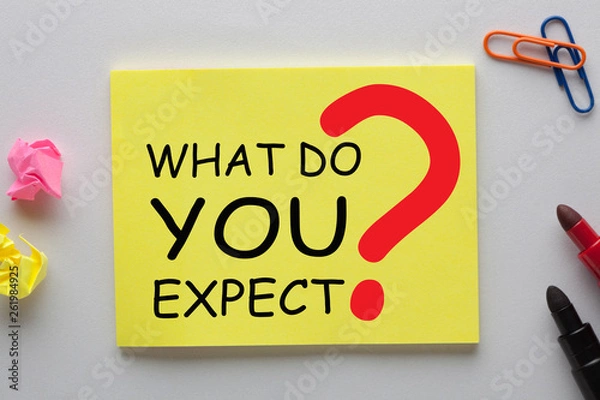 Fototapeta What Do You Expect