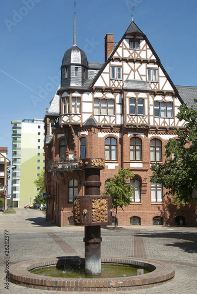 Obraz Altstadt in Schwedt an der Oder