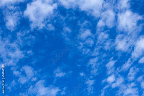 Fototapeta blue sky and clouds