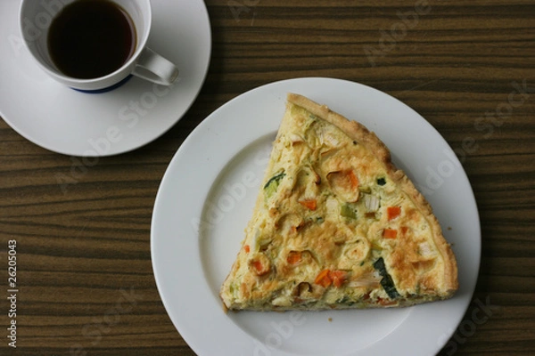 Obraz quiche n coffee