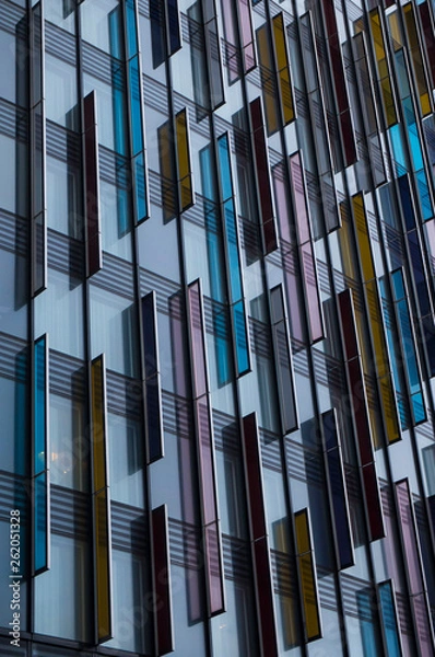 Fototapeta Geometry pattern of modern architecture