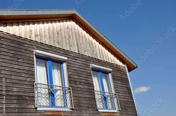 Fototapeta Holzfassade