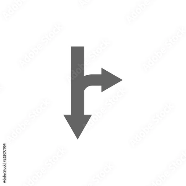 Obraz Arrow icon. Element arrow icon. Premium quality graphic design icon. Signs and symbols collection icon for websites, web design, mobile app