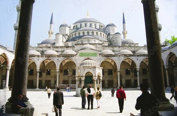 Obraz blue mosque in istanbul