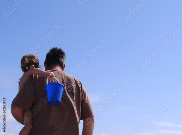 Obraz playing in the sand