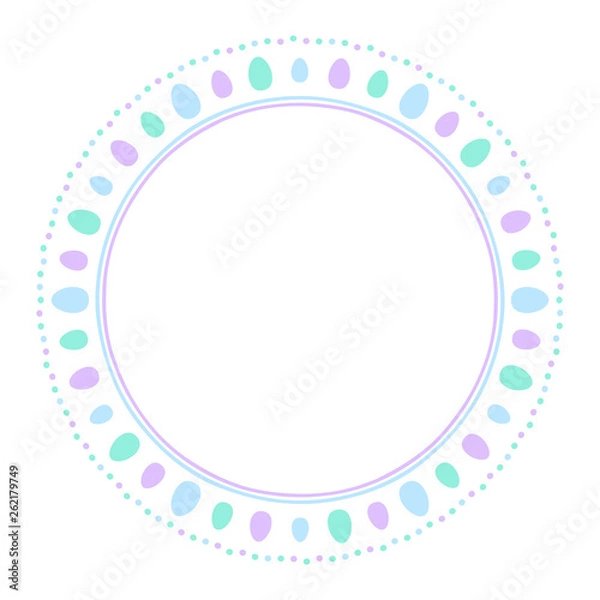 Fototapeta Easter Brush Pattern