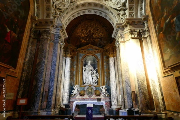 Obraz   basilica di san sebastiano fuori le mura,roma,italia.