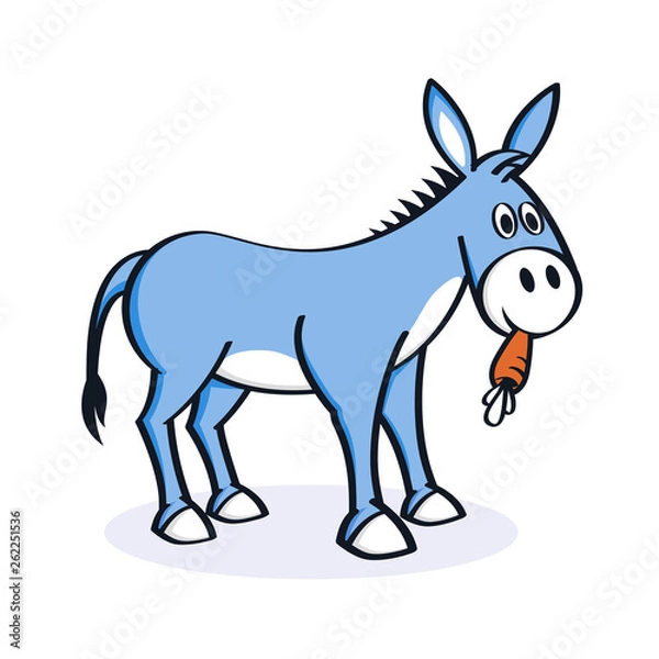 Fototapeta Donkey Logo Icon