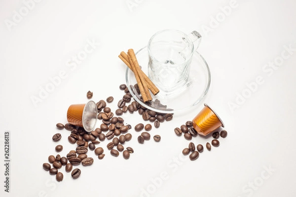 Obraz Chávena de Café com Capsulas