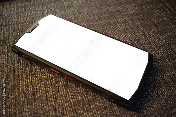 Obraz smartphone with blank screen display
