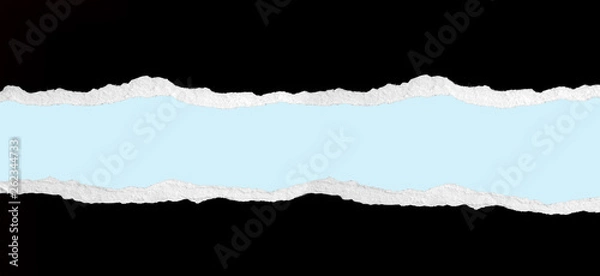 Obraz Gap in ripped paper