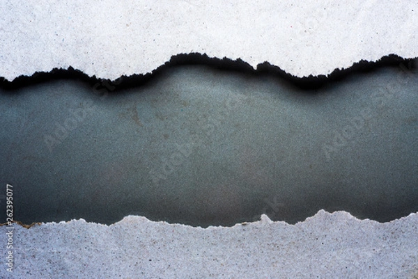 Obraz white torn paper back ground.Background for inserting text on empty spaces.