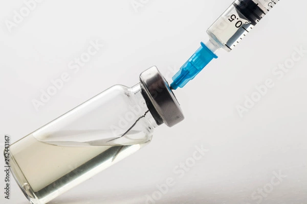 Obraz syringe and medicine