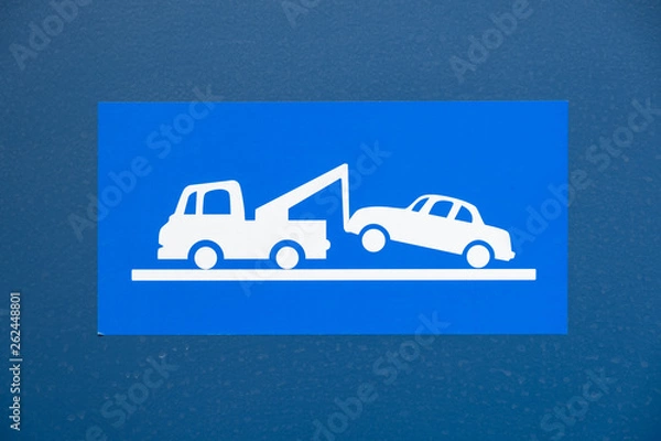Obraz No Parking - Tow Truck Sign