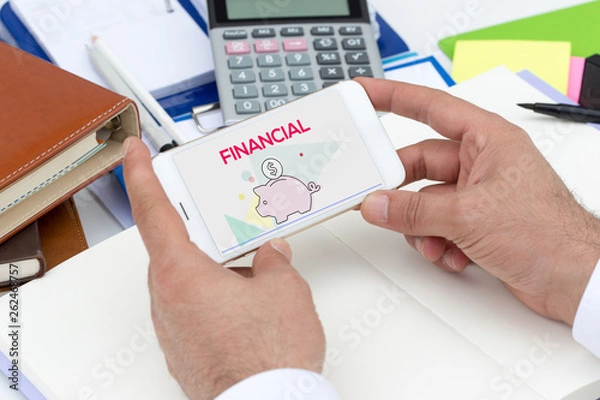 Obraz FINANCIAL CONCEPT