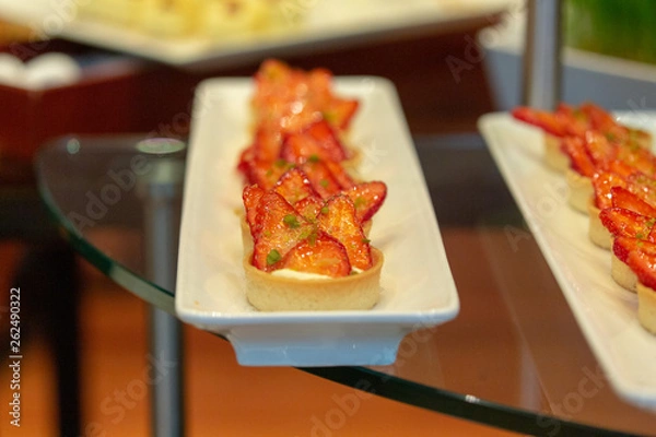 Obraz Erbeer Törtchen