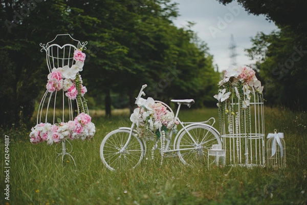 Obraz wedding decor in the nature