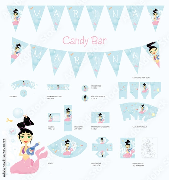 Fototapeta Candy Bar
